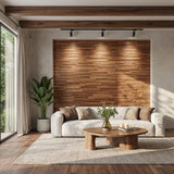 Hori 3D Wood Wall Panel - Brown Tones (Set of 4 or 12)