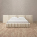 Linen Blend Cream — Extended Headboard