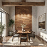 Hori 3D Wood Wall Panel - Brown Tones (Set of 4 or 12)