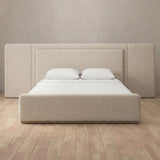 Linen Blend Linen — Extended Headboard