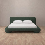 Linen Blend Forest Green — Standard
