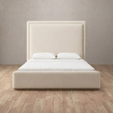 Boucle Cream — Full Height Headboard
