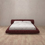 Linen Blend Burgundy — Standard