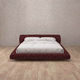 Linen Blend Burgundy — Standard