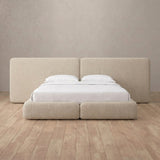 Linen Blend Linen — Extended Headboard