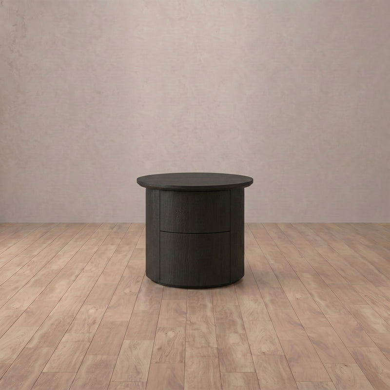 Rhode Nightstand — Black Oak