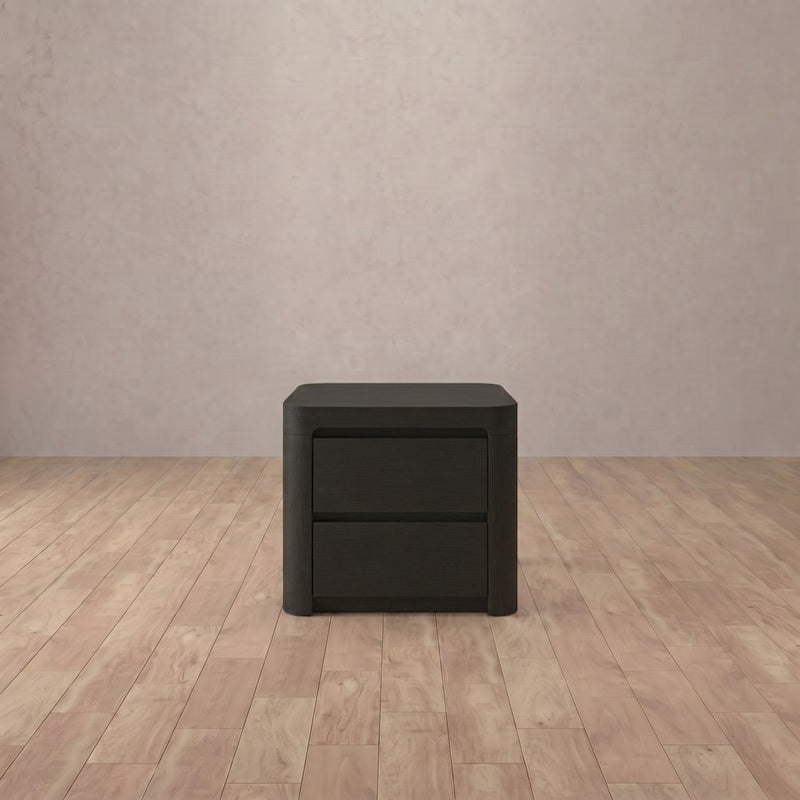 Franklin Nightstand — Black Oak