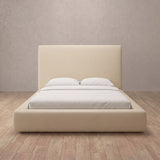 Performance Leather Linen — Full Height Headboard