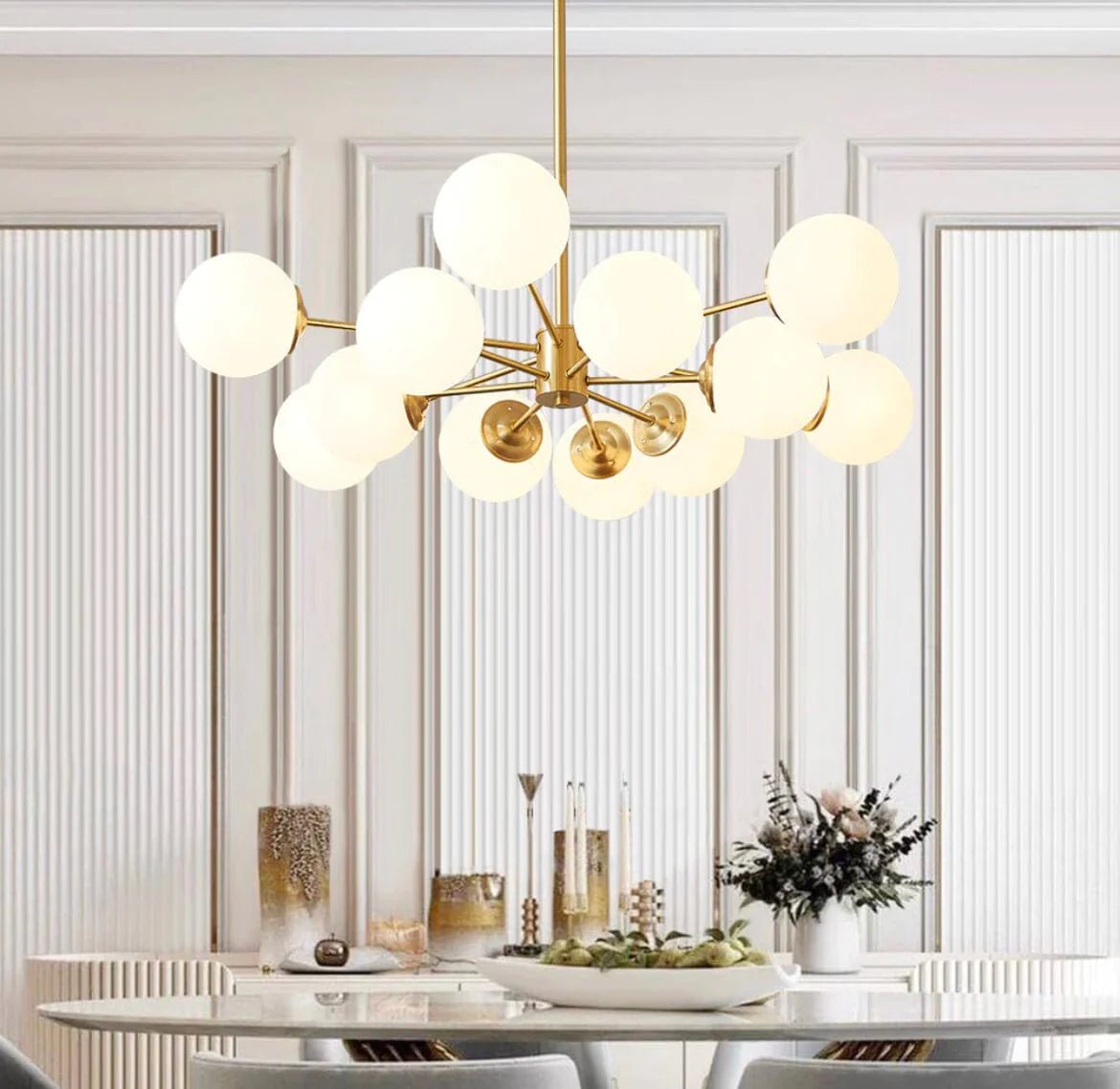 Bubble Melanie Chandelier — lifestyle
