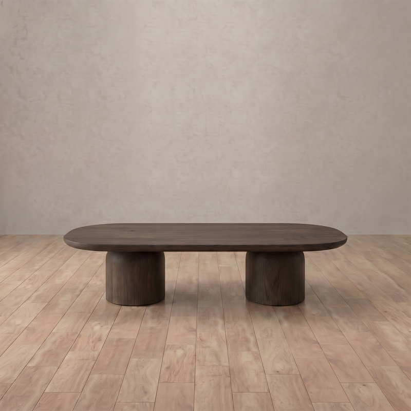 Adler Coffee Table — Dark Walnut