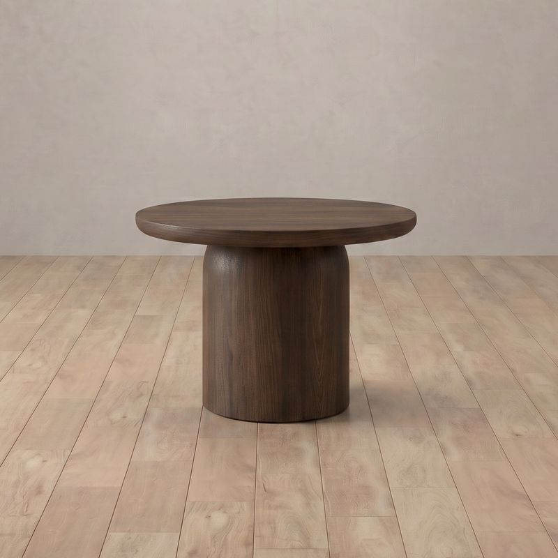 Adler Side Table — Dark Walnut