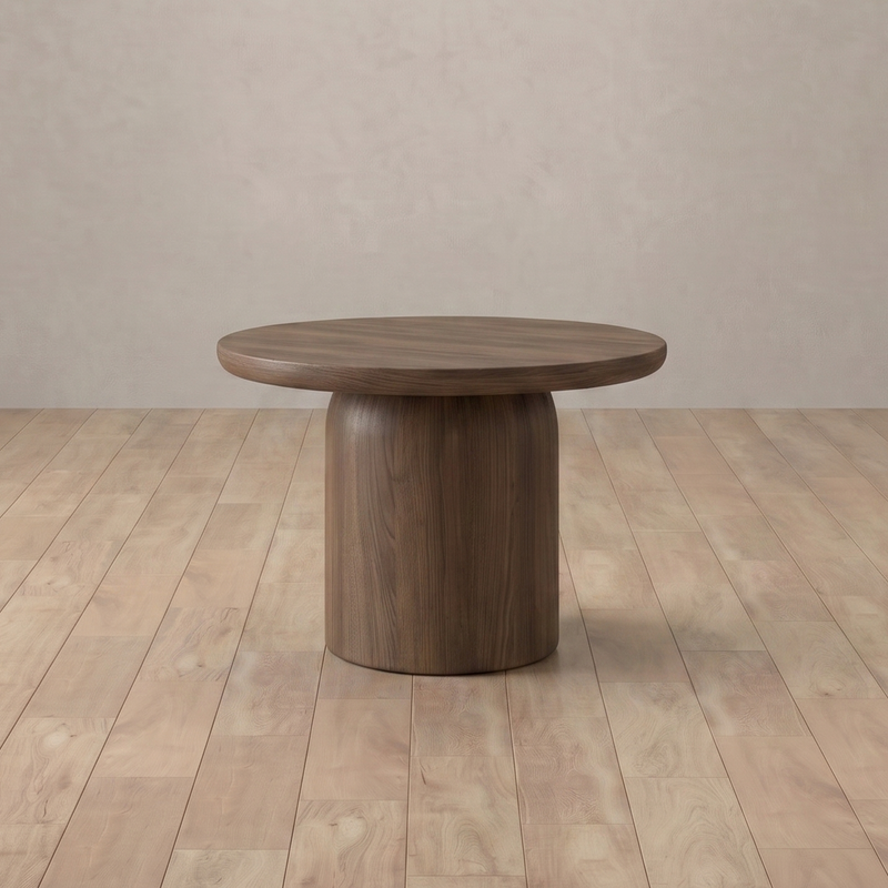 Adler side table in black oak