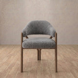Shearling::Slate::Walnut