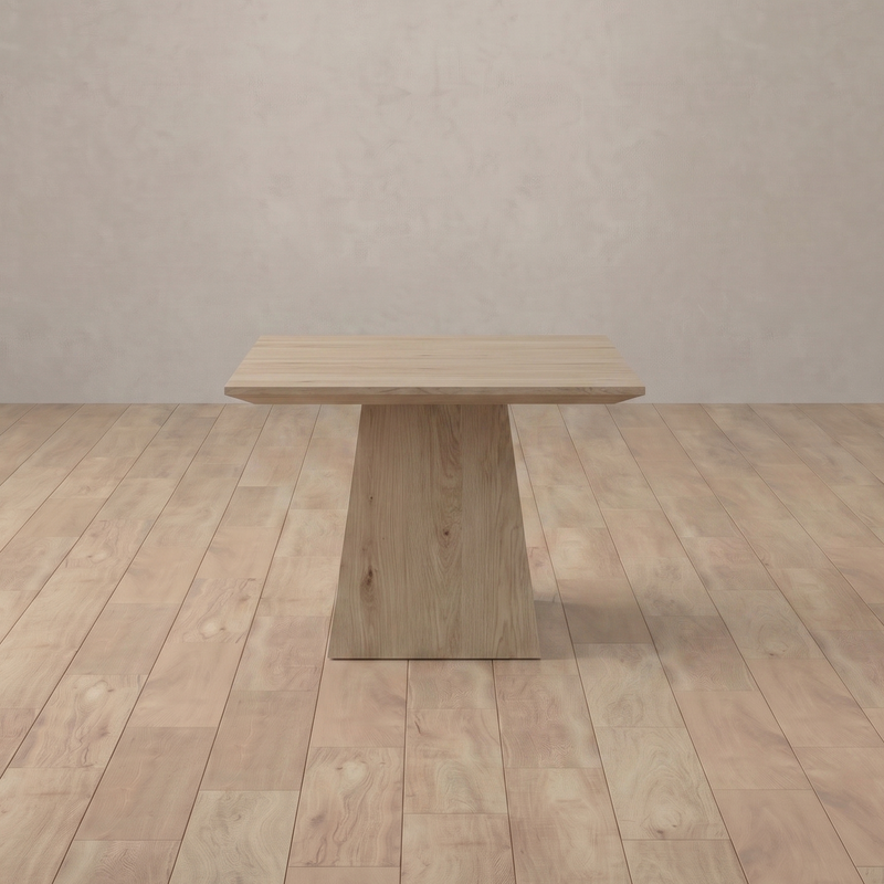 Alexa Side Table — White Oak