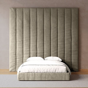Wall Panel + King Bed