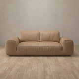 Top Grain Leather::American Leather Sofa 2 Seater Latte Top Grain Leather [grid:3:TGL]