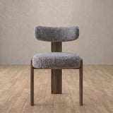 Shearling::Slate::Walnut