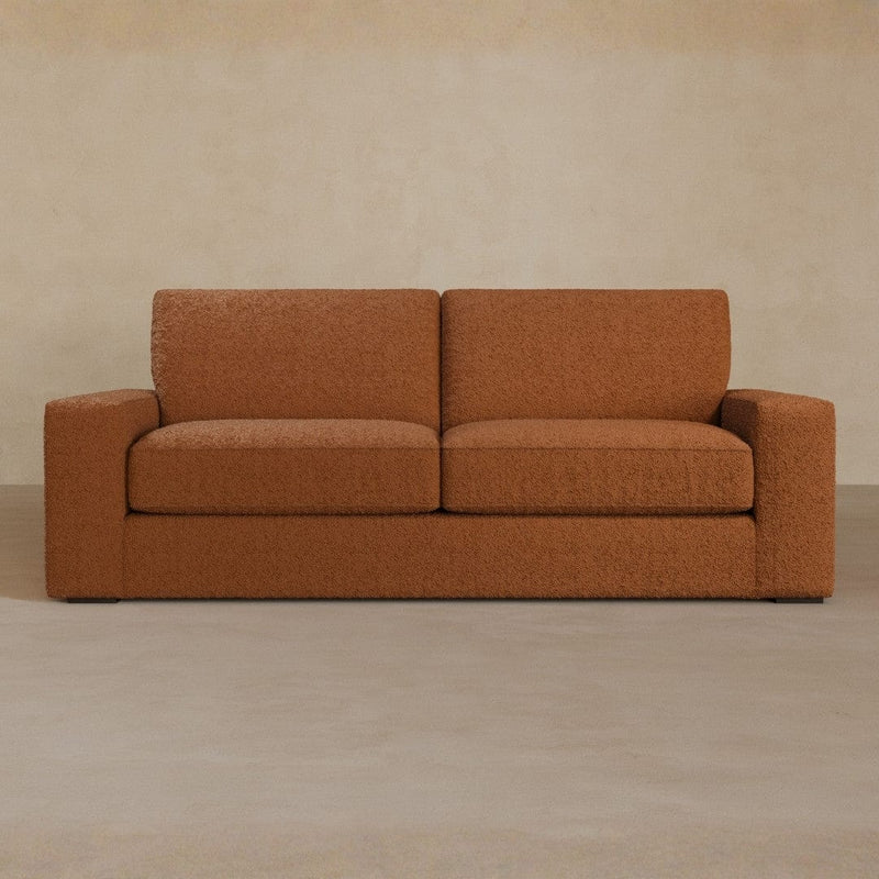 2 Seater-Boucle-Brandy