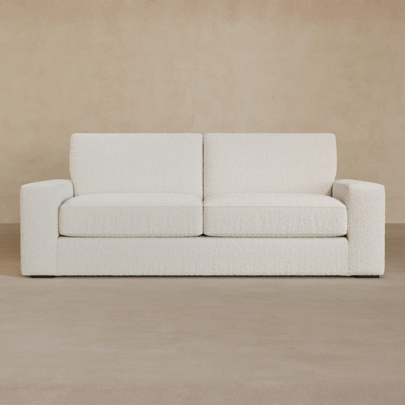 2 Seater-Boucle-Ivory