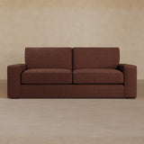 2 Seater-Boucle-Oxblood