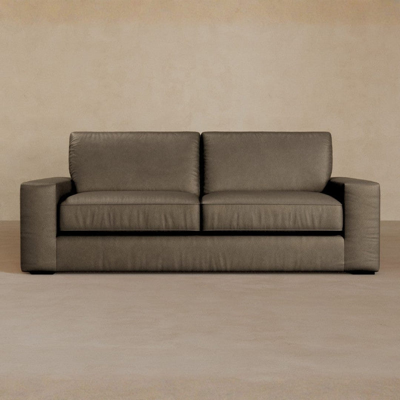 2 Seater-Full Grain Leather-Stone