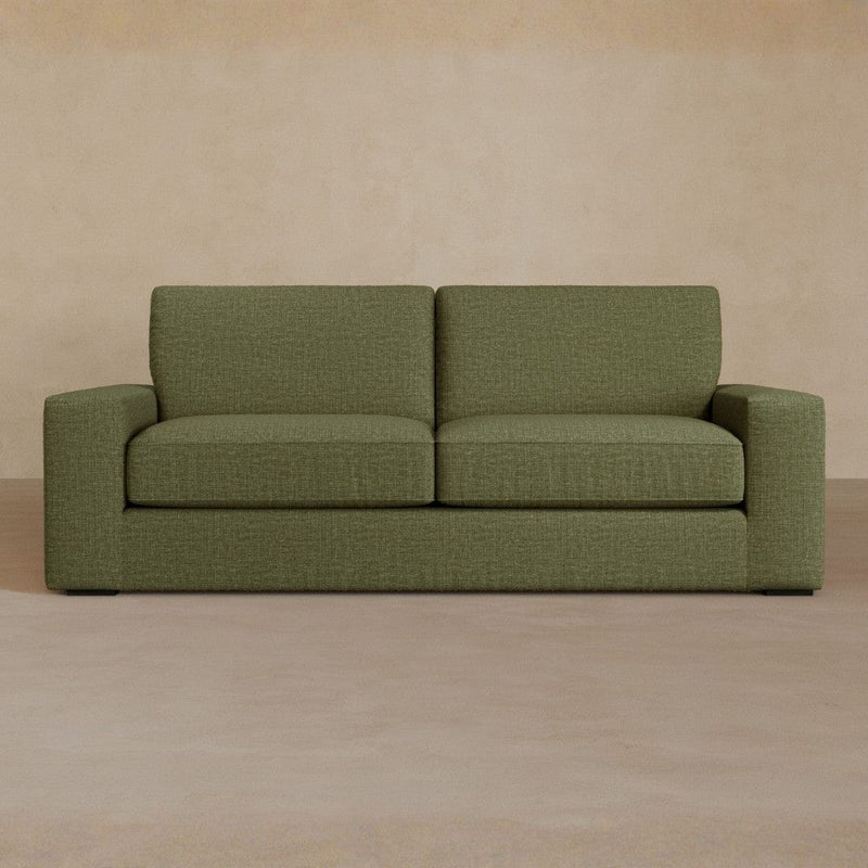 2 Seater-Linen Blend-Olive