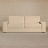 2 Seater-Top Grain Leather-Linen