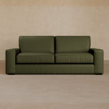2 Seater-Top Grain Leather-Olive