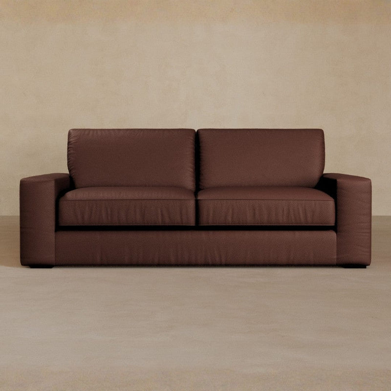 2 Seater-Top Grain Leather-Oxblood