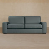 2 Seater-Top Grain Leather-Pewter