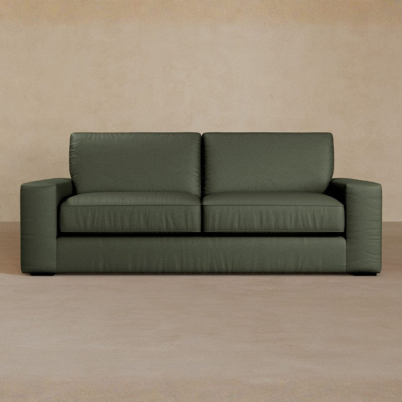 2 Seater-Top Grain Leather-Sage