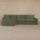 3 Seater Sectional-Boucle-Sage