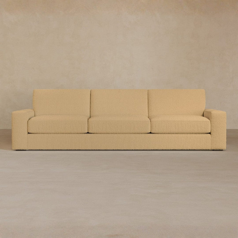 3 Seater-Boucle-Fawn