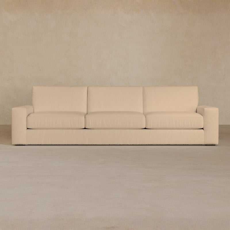3 Seater-Full Grain Leather-Chalk