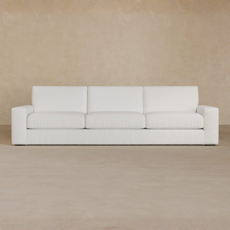 3 Seater-Full Grain Leather-Ivory