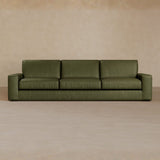 3 Seater-Full Grain Leather-Olive