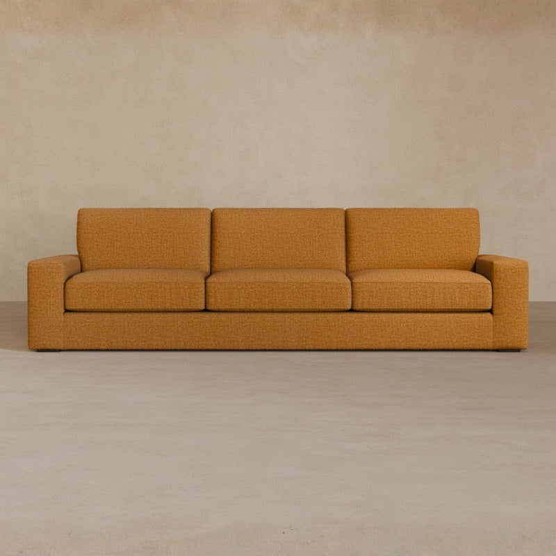 3 Seater-Linen Blend-Camel