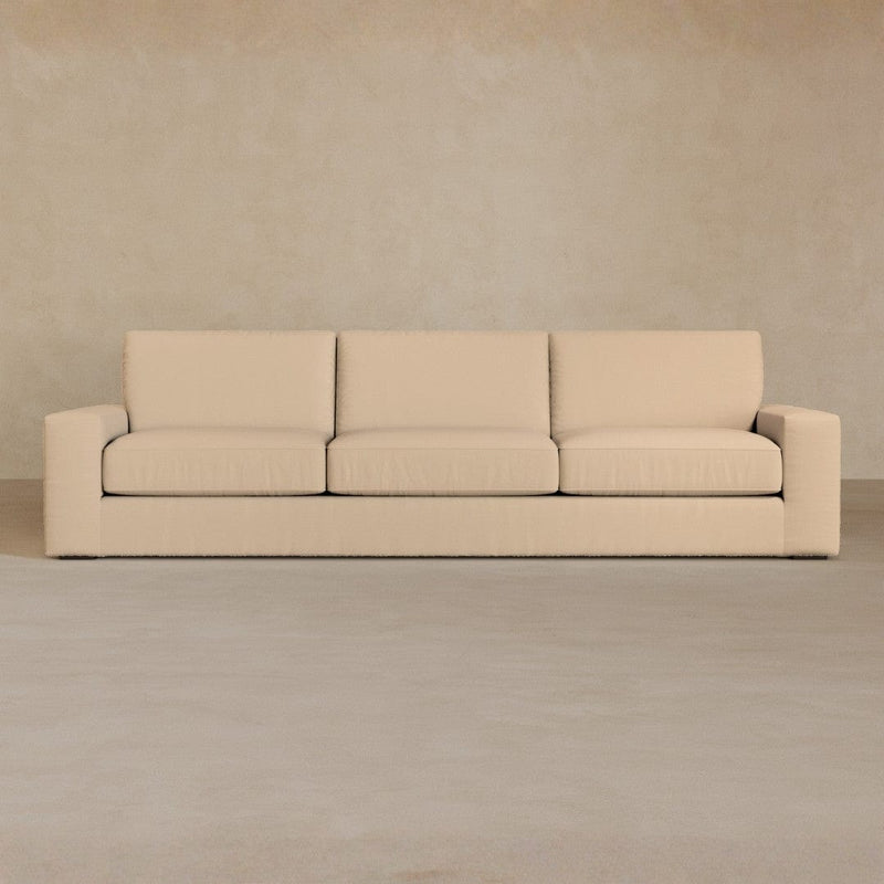 3 Seater-Linen Blend-Chalk