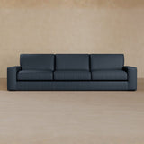 3 Seater-Top Grain Leather-Navy
