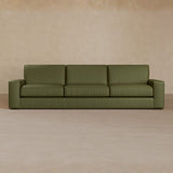 3 Seater-Top Grain Leather-Olive