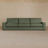 3 Seater-Top Grain Leather-Sage