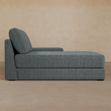 Chaise-Boucle-Pewter