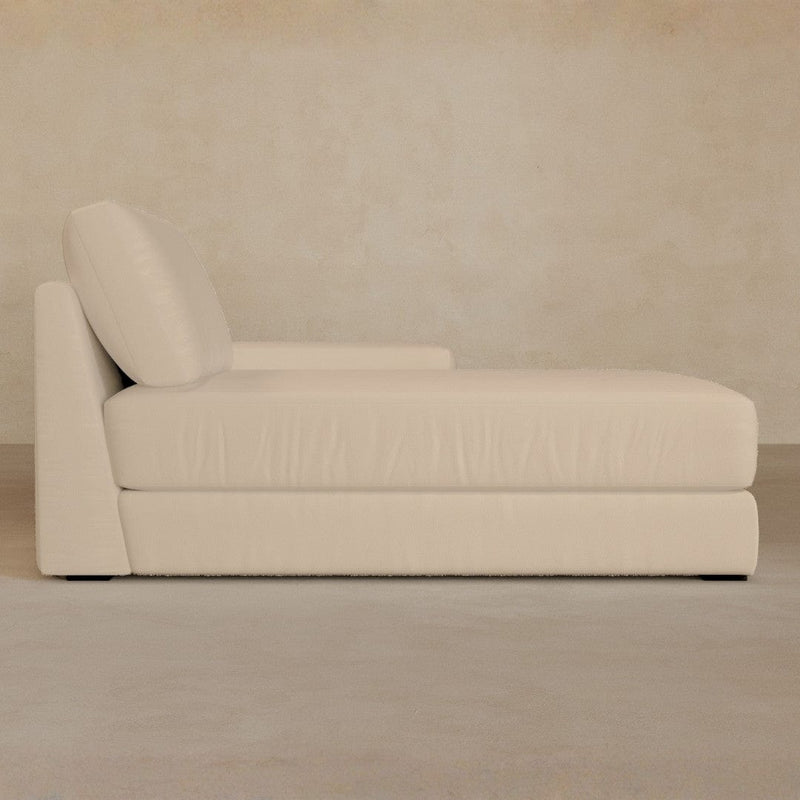 Chaise-Full Grain Leather-Shell