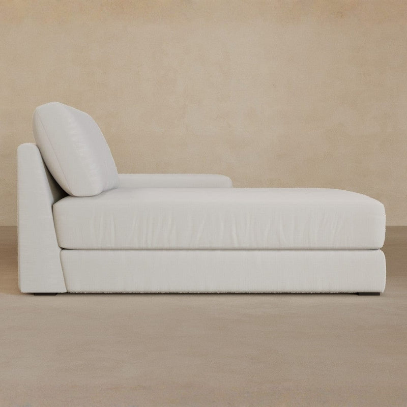 Chaise-Linen Blend-Ivory