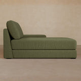 Chaise-Linen Blend-Olive