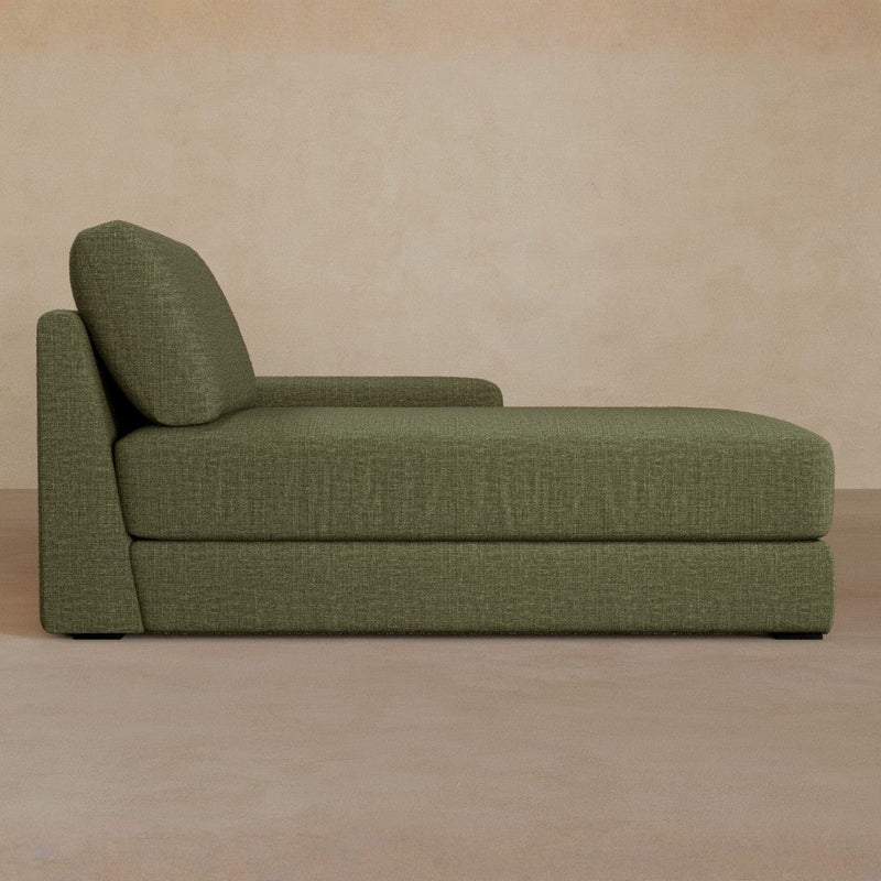 Chaise-Linen Blend-Olive