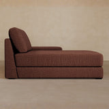 Chaise-Linen Blend-Oxblood