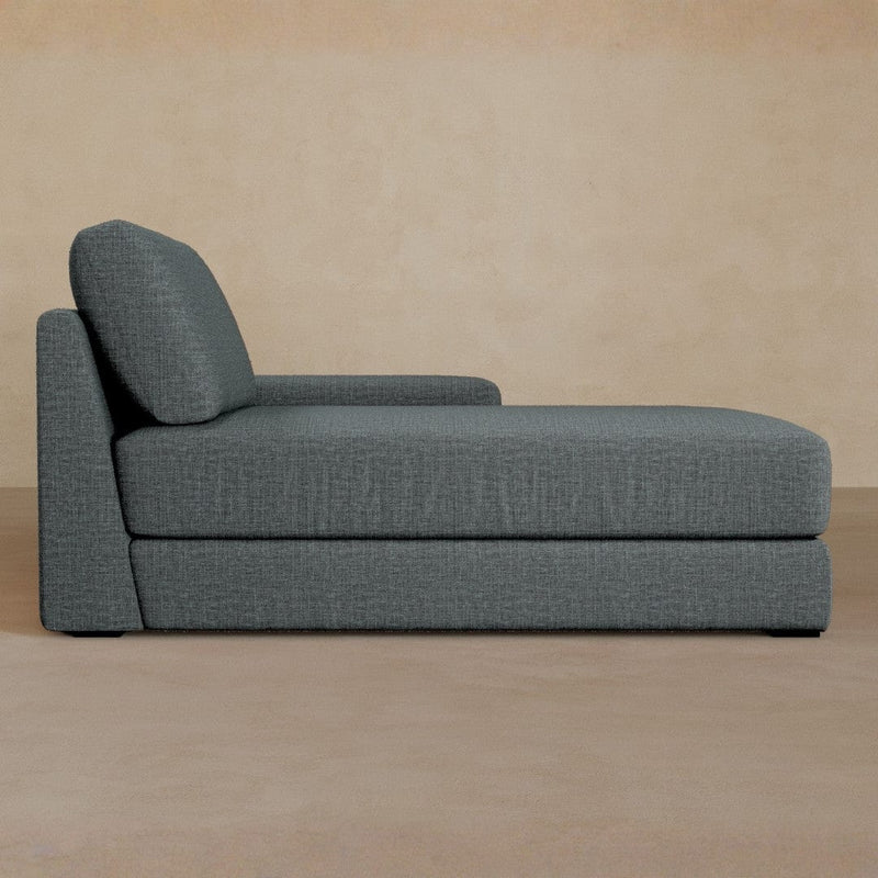Chaise-Linen Blend-Pewter