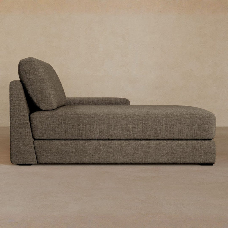 Chaise-Linen Blend-Stone