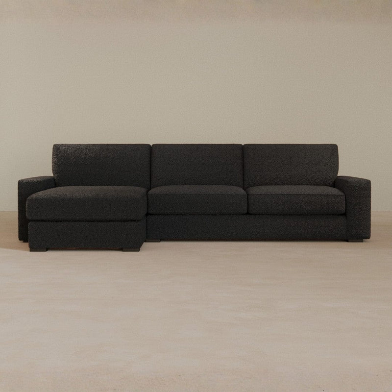 Large Corner-Boucle-Charcoal